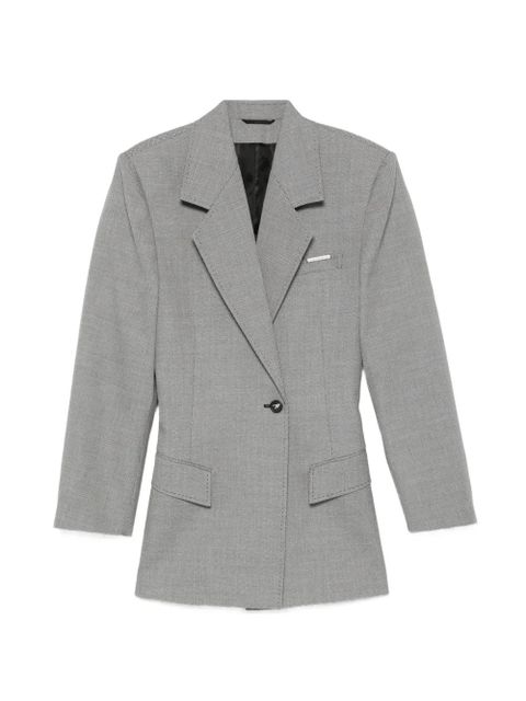 The Attico single-breasted blazer - Black - zdjęcie produktu nr 1