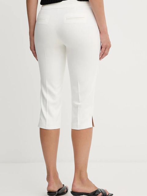 Morgan spodnie damskie kolor biały proste high waist PCAP.F - zdjęcie produktu nr 2