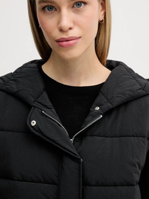 Sisley bezrękawnik kolor czarny zimowy 6MGCW800W