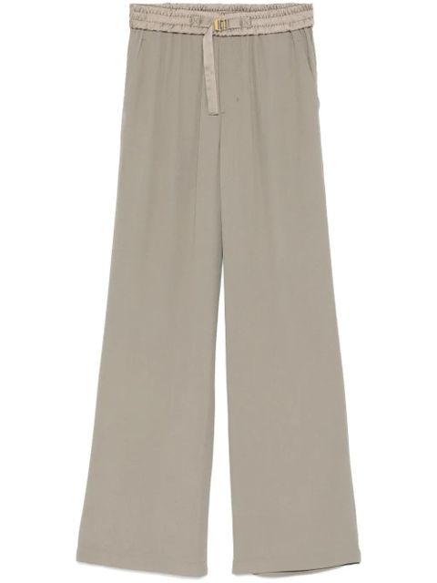AMI Paris drawstring palazzo pants - Neutrals - zdjęcie produktu nr 1