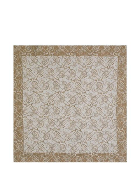 Vivienne Westwood Orb-print scarf - Neutrals - zdjęcie produktu nr 1