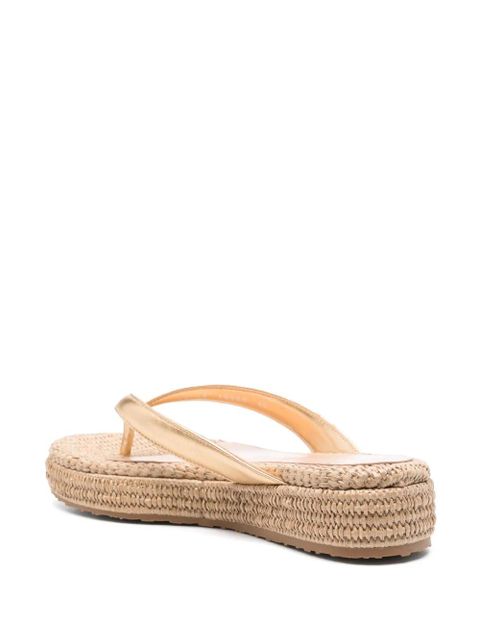 Gianvito Rossi Tahiti flip flops - Neutrals