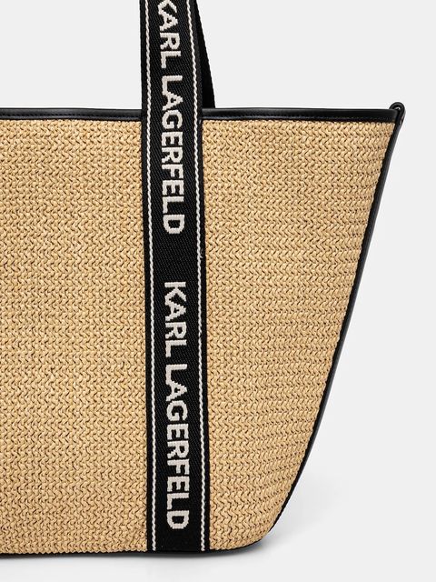 Karl Lagerfeld torebka K/ESSENTIAL kolor beżowy A1W46074