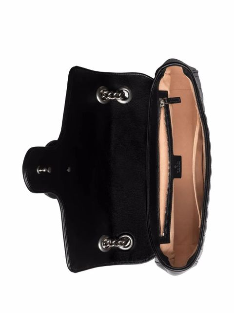 Gucci GG Marmont medium shoulder bag - Black