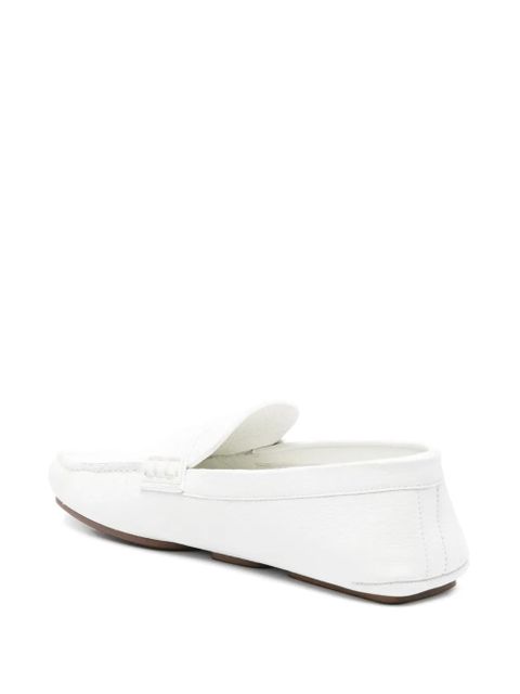 KHAITE Billy loafers - White
