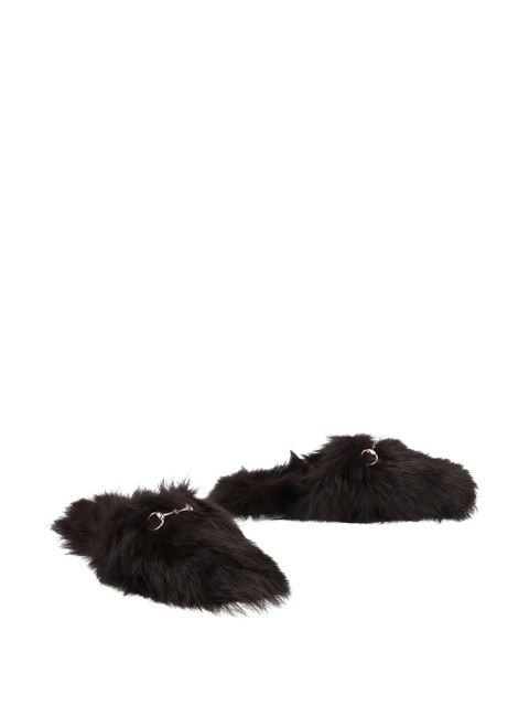 Gucci merino-wool slippers - Black - zdjęcie produktu nr 2