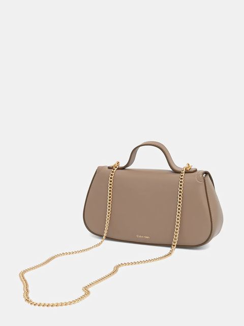 Calvin Klein torebka kolor beżowy LV04F3282G