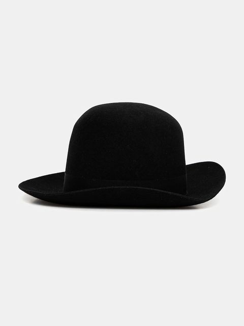 Emporio Armani kapelusz wełniany kolor czarny EW003151 AF20030 - zdjęcie produktu nr 1