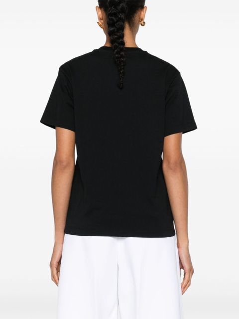 TOTEME crew-neck organic cotton T-shirt - Black