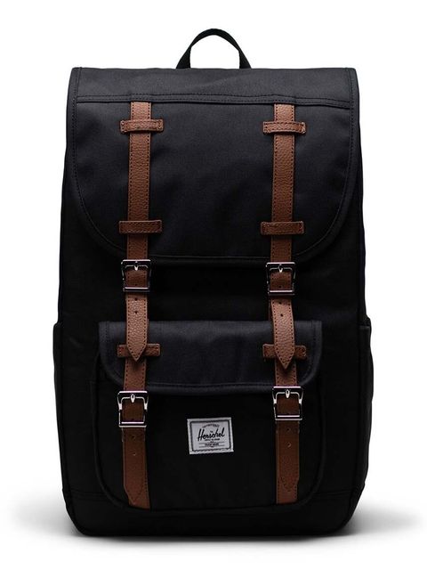Herschel plecak Little America™ Mid kolor czarny duży wzorzysty - zdjęcie produktu nr 1