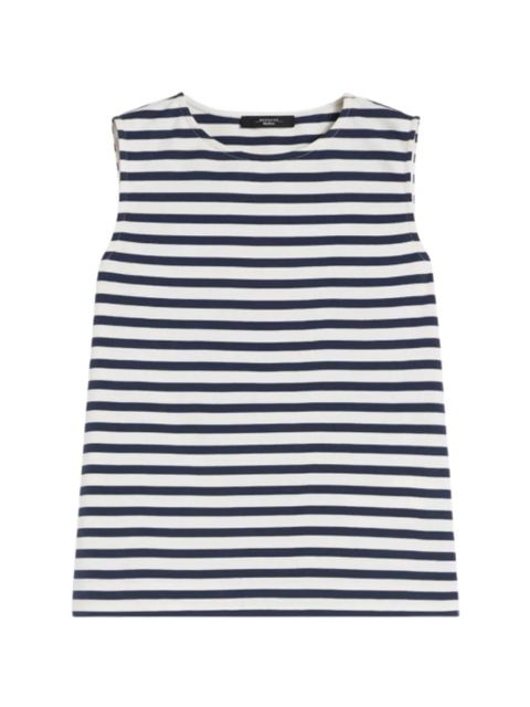 Weekend Max Mara Wkdmultih striped tank top - Blue - zdjęcie produktu nr 1
