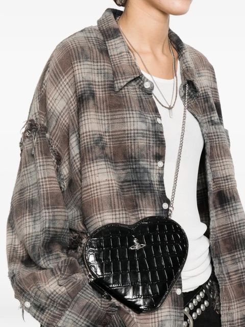 Vivienne Westwood heart-shape crossbody bag - Black - zdjęcie produktu nr 2