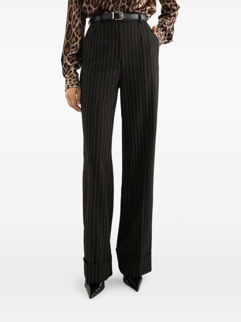 Dolce & Gabbana striped trousers - Black