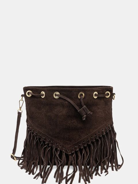 Answear.LAB torebka zamszowa - zdjęcie produktu nr 1