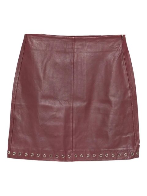 Gimaguas eyelet-embellished skirt - Red - zdjęcie produktu nr 1