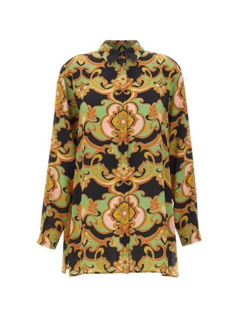 ETRO print buttoned shirt - Black - zdjęcie produktu nr 1