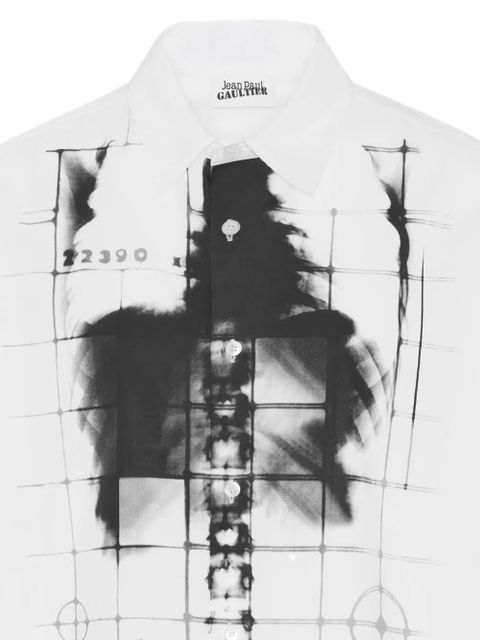 Jean Paul Gaultier Squeletor printed button shirt - White - zdjęcie produktu nr 2
