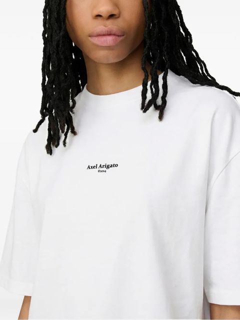Axel Arigato logo-print organic cotton T-shirt - White