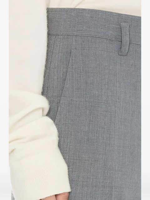 The Row wool zip trousers - Grey - zdjęcie produktu nr 2