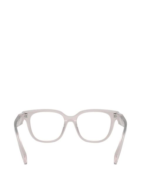 Prada Eyewear rectangle-frame glasses - Grey