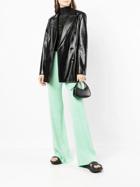 Coperni Micro Swipe leather tote bag - Black - zdjęcie produktu nr 2