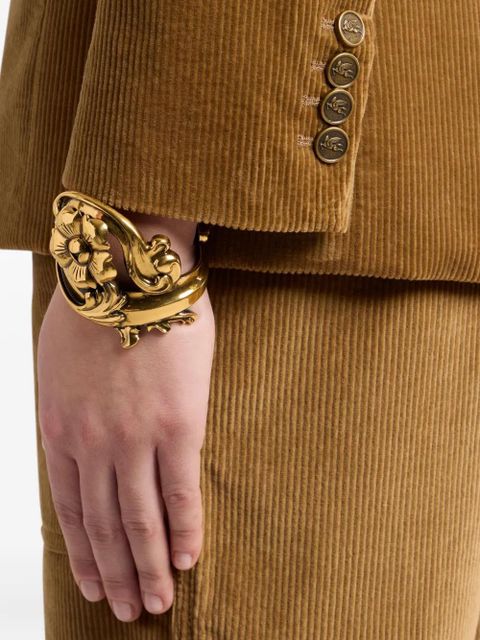 ETRO flower-scroll bracelet - Gold - zdjęcie produktu nr 2