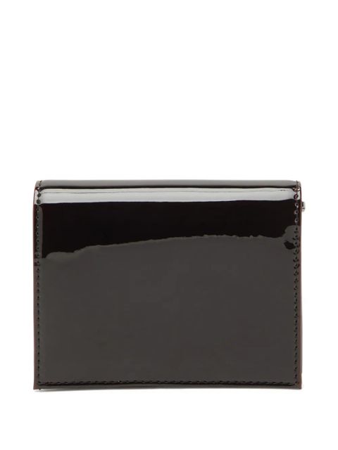 Diesel embossed logo bi-fold wallet - Red