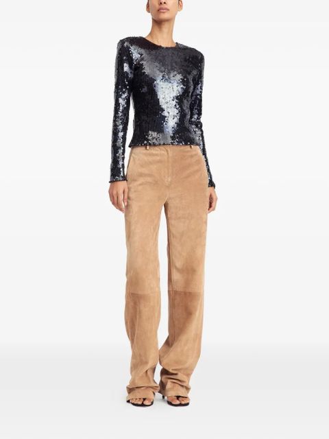 16Arlington Tanith sequin long-sleeved top - Black - zdjęcie produktu nr 2