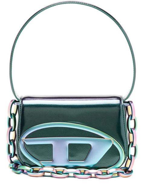 Diesel 1DR faux-leather shoulder bag - Green - zdjęcie produktu nr 1