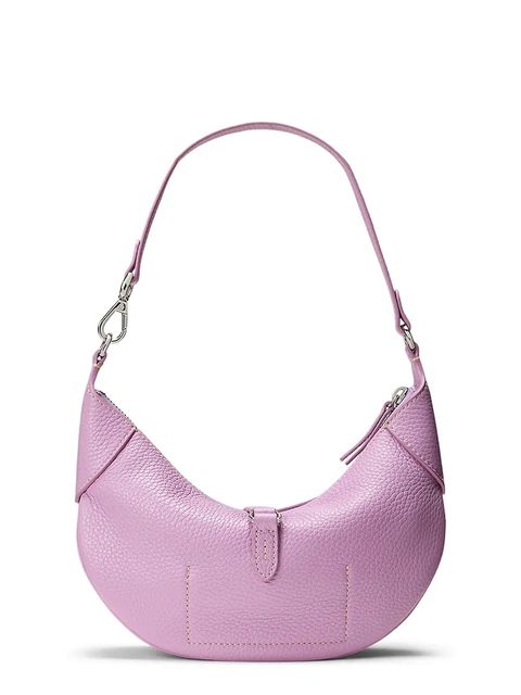 Polo Ralph Lauren torebka skórzana kolor fioletowy 428929940 - zdjęcie produktu nr 2