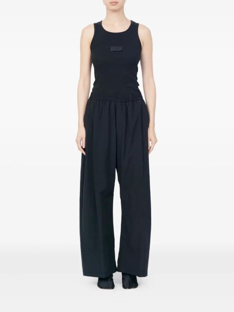 MM6 Maison Margiela elasticated tailored trousers - Black - zdjęcie produktu nr 2