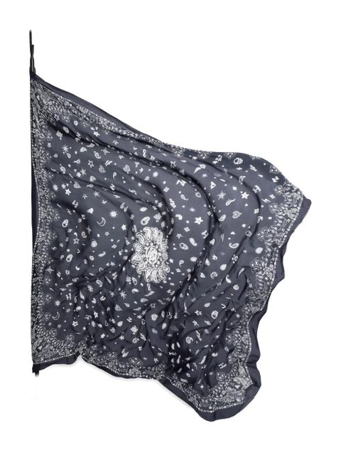 Zadig&Voltaire printed scarf - Black