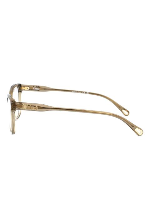Chloé Eyewear square-frame glasses - Green