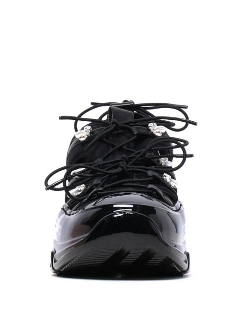 Simone Rocha Tracker cut-out sneakers - Black