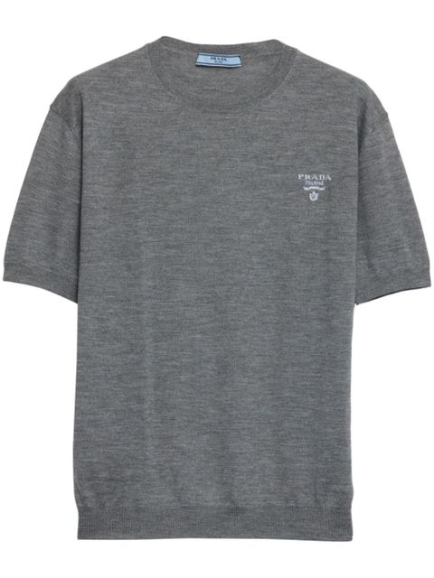 Prada knitted T-Shirt - Grey - zdjęcie produktu nr 1