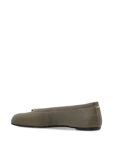 Maison Margiela split-toe flat - Green