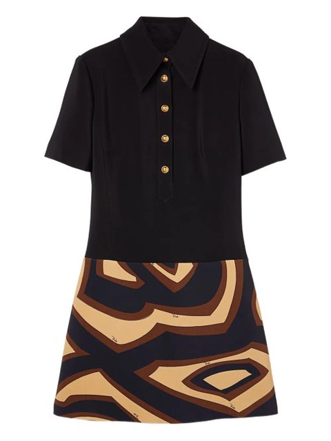 PUCCI labirinto print short dress - Black - zdjęcie produktu nr 1