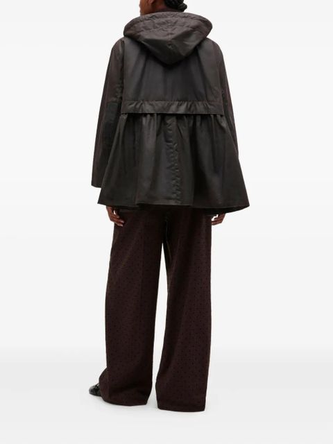 GANNI x Barbour tartan peplum jacket - Brown - zdjęcie produktu nr 2