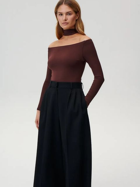 Undress Code body Drunk in Love Thong damska kolor brązowy gładka 808