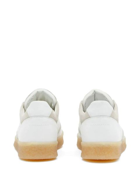 MM6 Maison Margiela court panelled sneakers - White