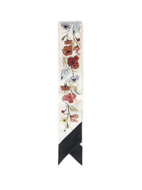 Loro Piana floral silk tie-band - Neutrals - zdjęcie produktu nr 1