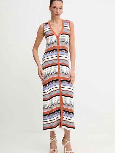 Liu Jo sukienka kolor multicolor maxi dopasowana WA5211.MS55N - zdjęcie produktu nr 1