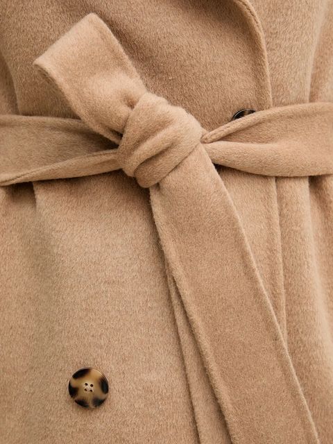 Pedro del Hierro płaszcz z dodatkiem wełny