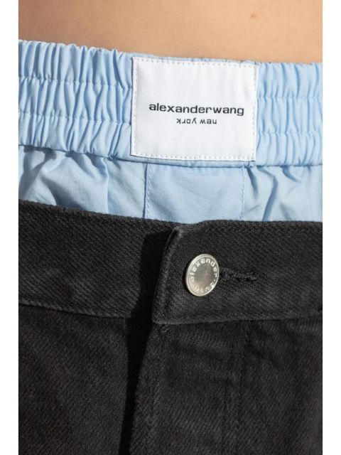 Alexander Wang cotton shorts - Black