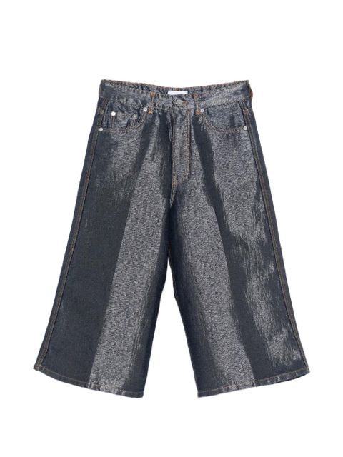 GANNI belt-loops shorts - Blue - zdjęcie produktu nr 1