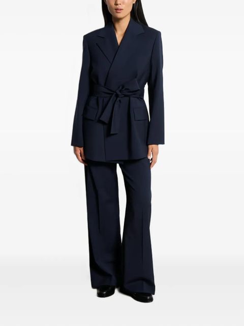 Weekend Max Mara Teso belted blazer - Blue