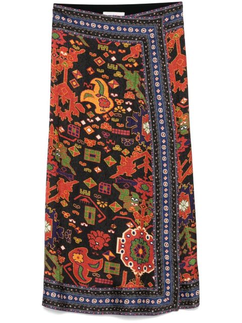 Ba&Sh Varper maxi skirt - Black - zdjęcie produktu nr 1