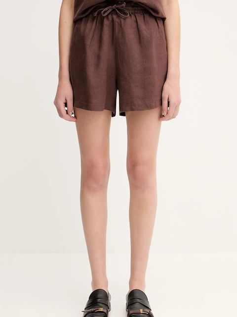 Samsoe Samsoe szorty lniane MAREN - zdjęcie produktu nr 2