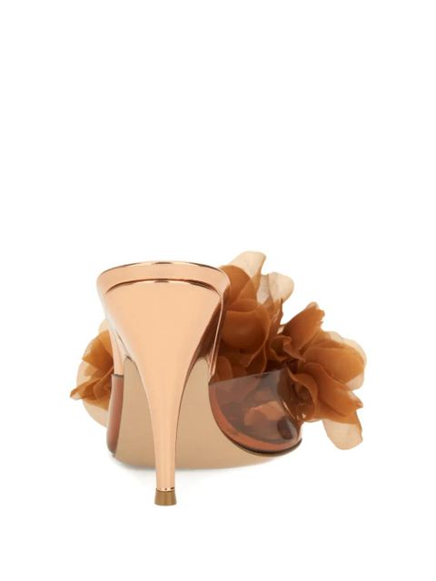 Gianvito Rossi Igea floral sandals - Neutrals