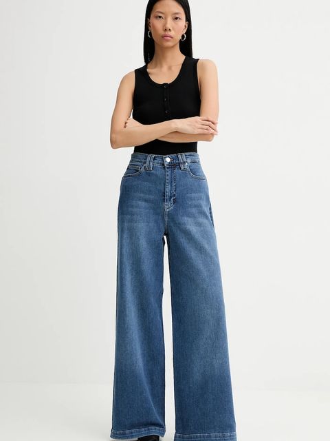 MUNTHE jeansy REWARI damskie kolor niebieski 254142525405 - zdjęcie produktu nr 2